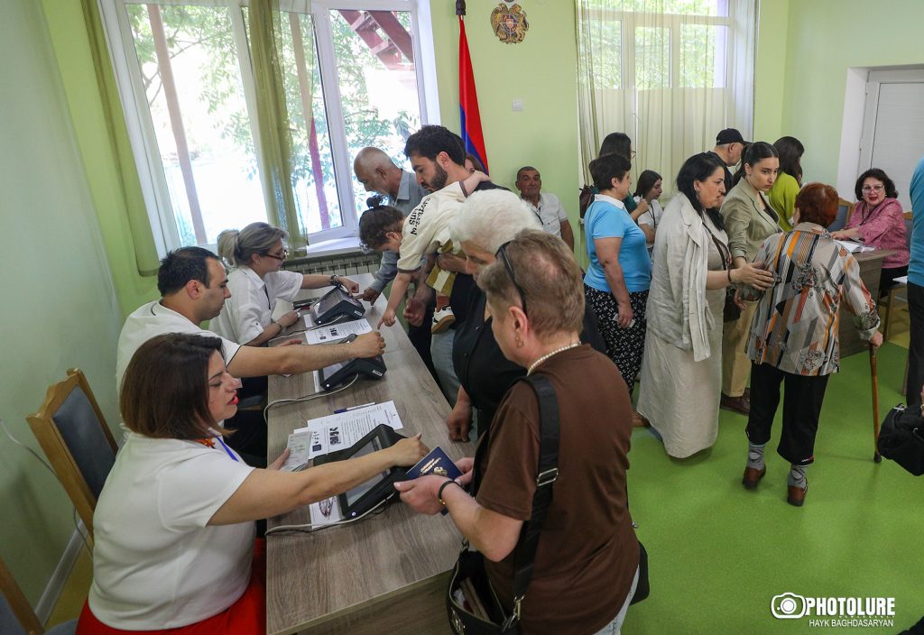 Voter Turnout Reaches 48.9% in Armenia’s Parliamentary Election