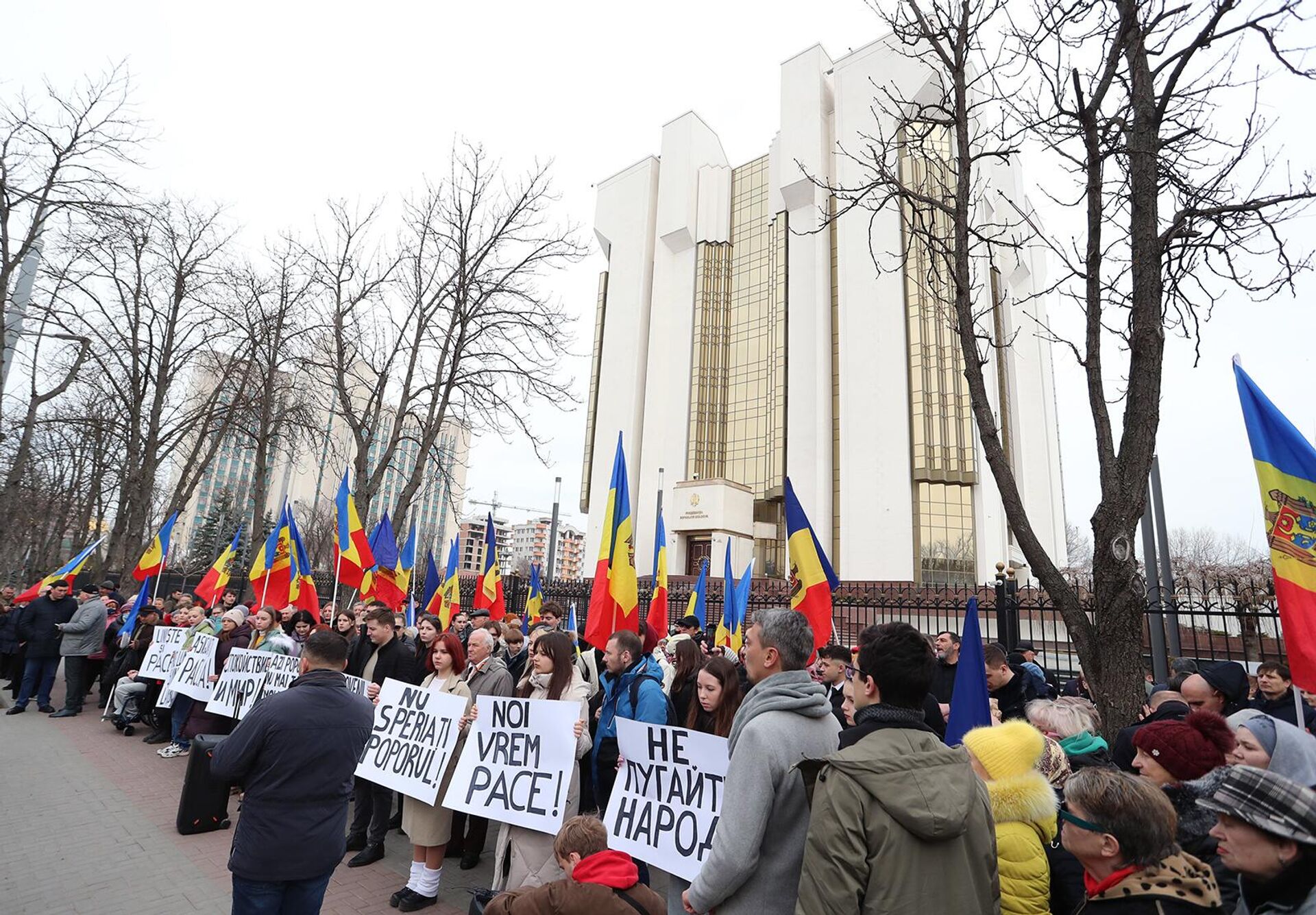 Центр Кишинева закрыт до 2-го марта на фоне опасений пророссийских акций