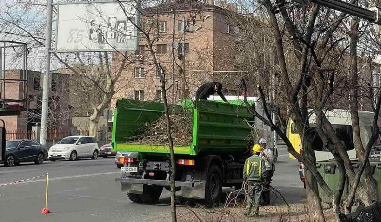 Գարնանային էտով պայմանավորված Երևանում մի շարք փողոցներ մասամբ փակ կլինեն