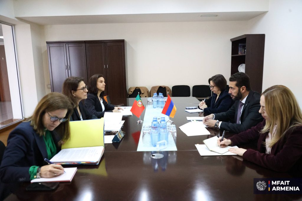 Քաղաքական խորհրդակցություններ՝ Հայաստանի և Պորտուգալիայի արտաքին քաղաքական գերատեսչությունների միջև