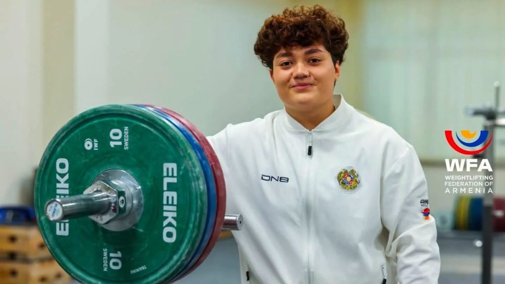 Ծանրորդ Էմմա Պողոսյանը` Եվրոպայի երիտասարդների առաջնության ոսկե մեդալակիր