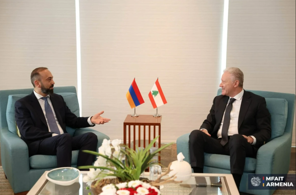 Միրզոյանն ու Լիբանանի ԱԳ նախարարը քննարկել են երկկողմ համագործակցության զարգացումը